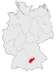 Datei:Karte Lage Bezirk Augsburg.png